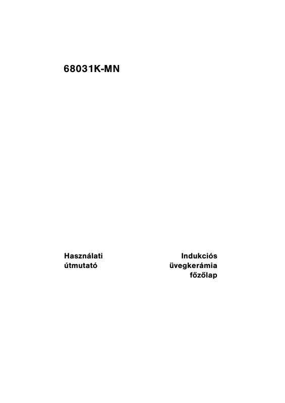 Mode d'emploi AEG-ELECTROLUX 68031K-MN