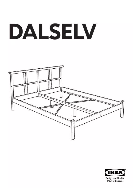 Mode d'emploi IKEA DALSELV DPL ÁGY