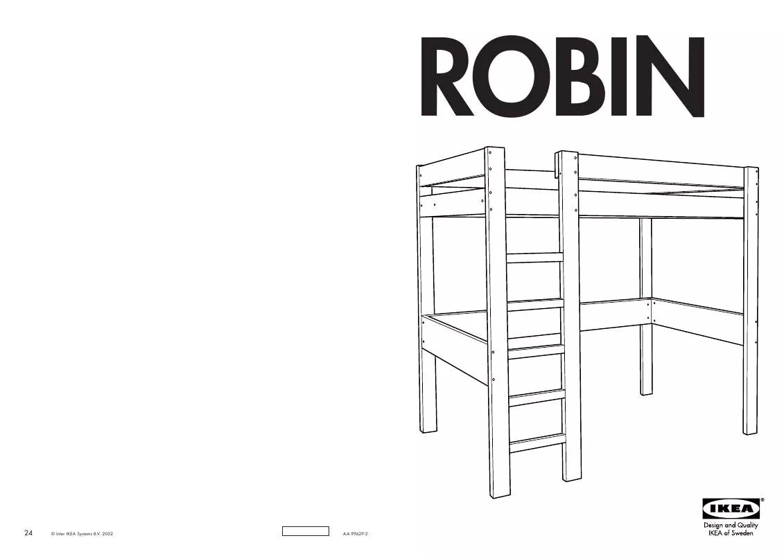 Mode d'emploi IKEA ROBIN GALÉRIAÁGY