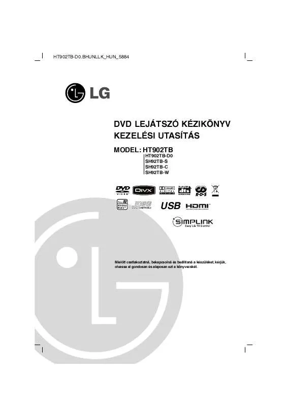 Mode d'emploi LG HT902TB