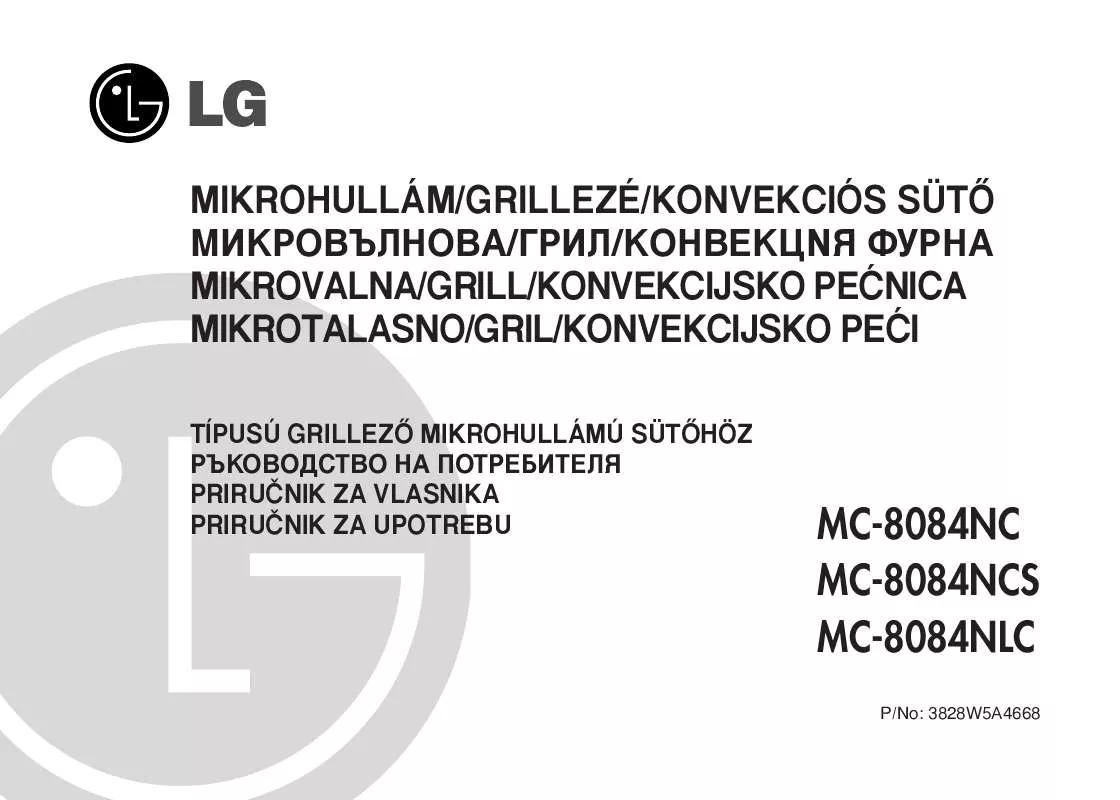 Mode d'emploi LG MC-8084-NLC