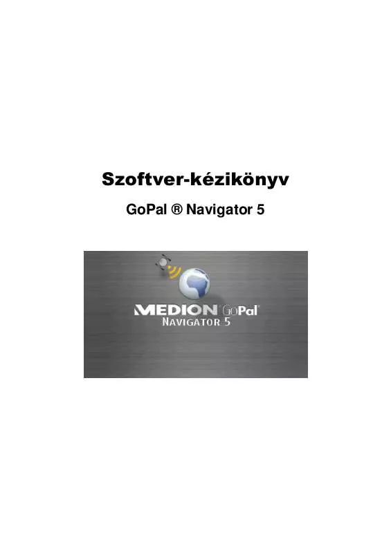 Mode d'emploi MEDION GOPAL 5.0