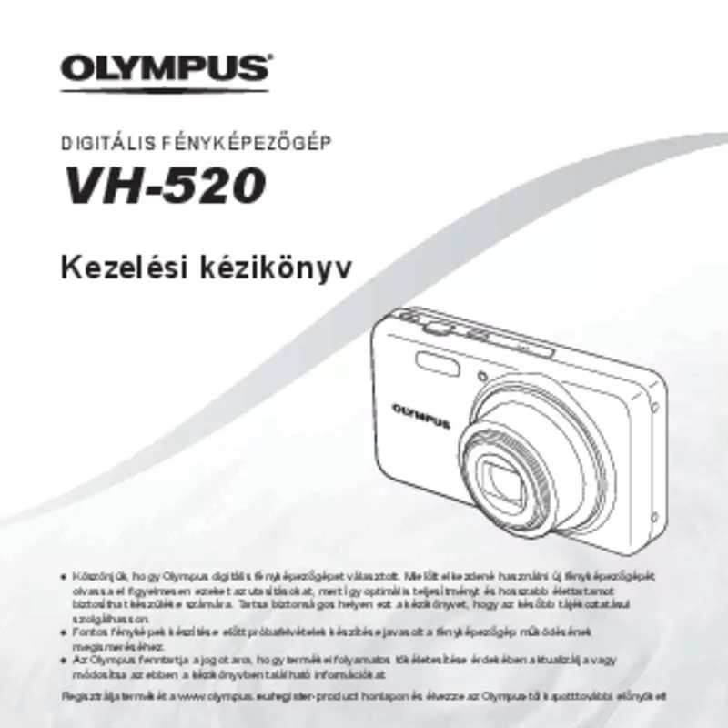 Mode d'emploi OLYMPUS VH-520
