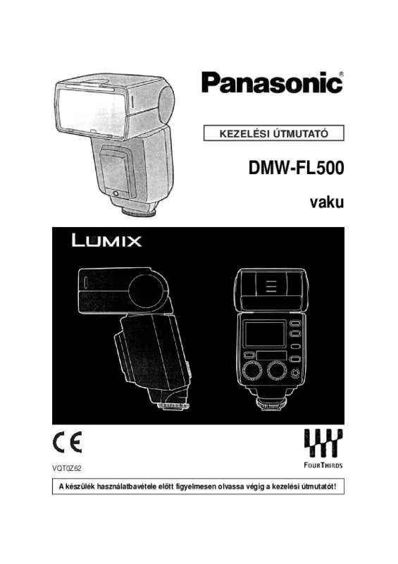 Mode d'emploi PANASONIC LUMIX DMW-FL500E