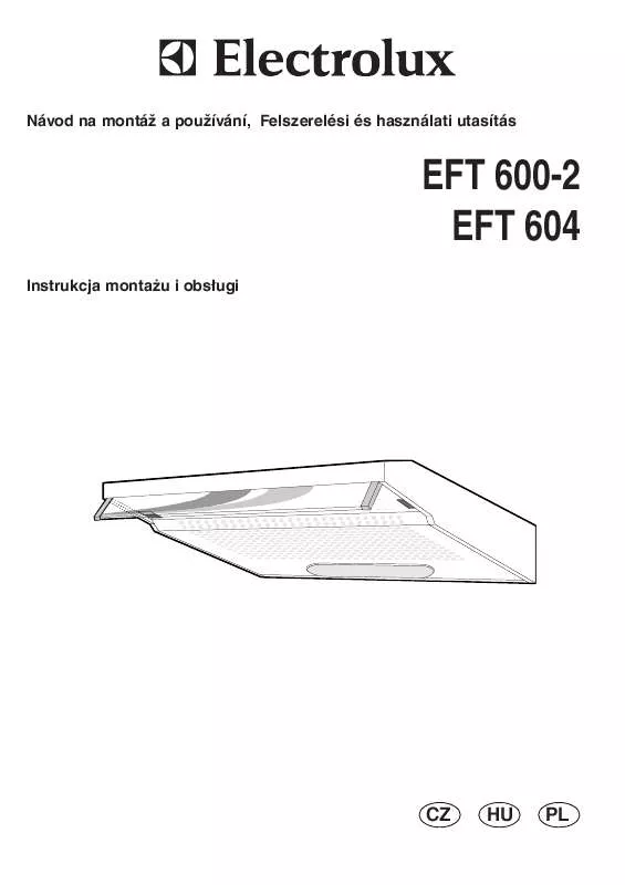 Mode d'emploi AEG-ELECTROLUX EFT600/2