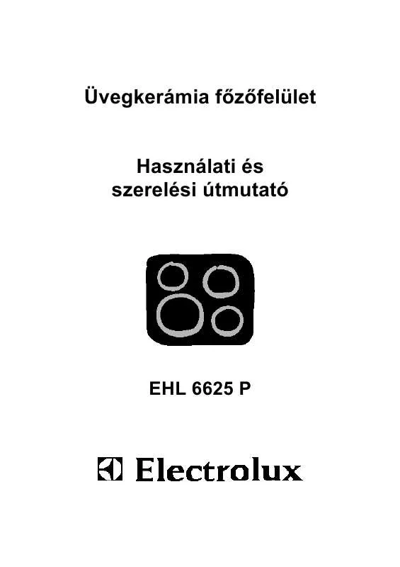Mode d'emploi AEG-ELECTROLUX EHL6625P