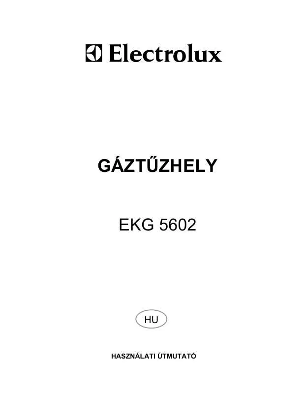 Mode d'emploi AEG-ELECTROLUX EKG5602