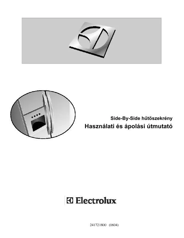 Mode d'emploi AEG-ELECTROLUX ERL6296SK0