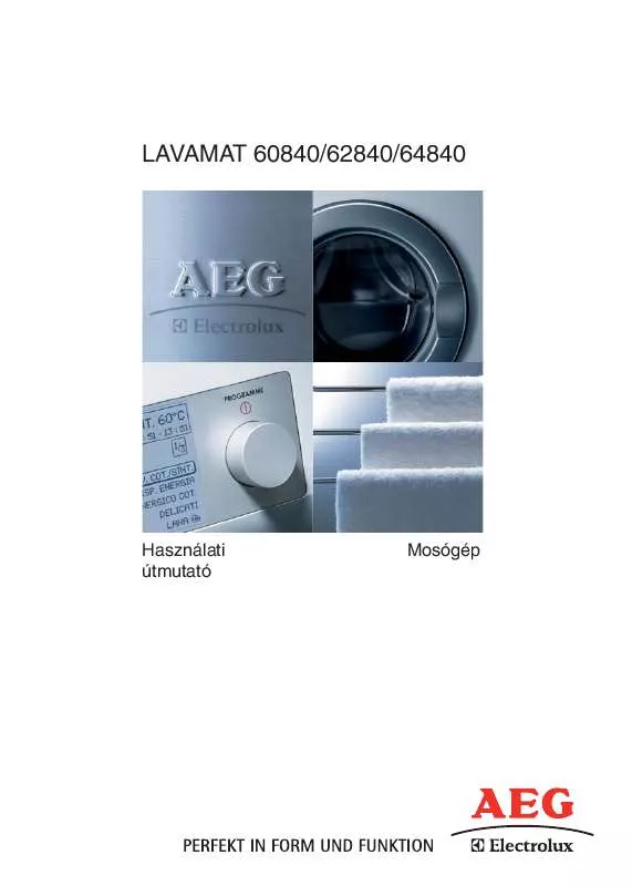 Mode d'emploi AEG-ELECTROLUX L 60840