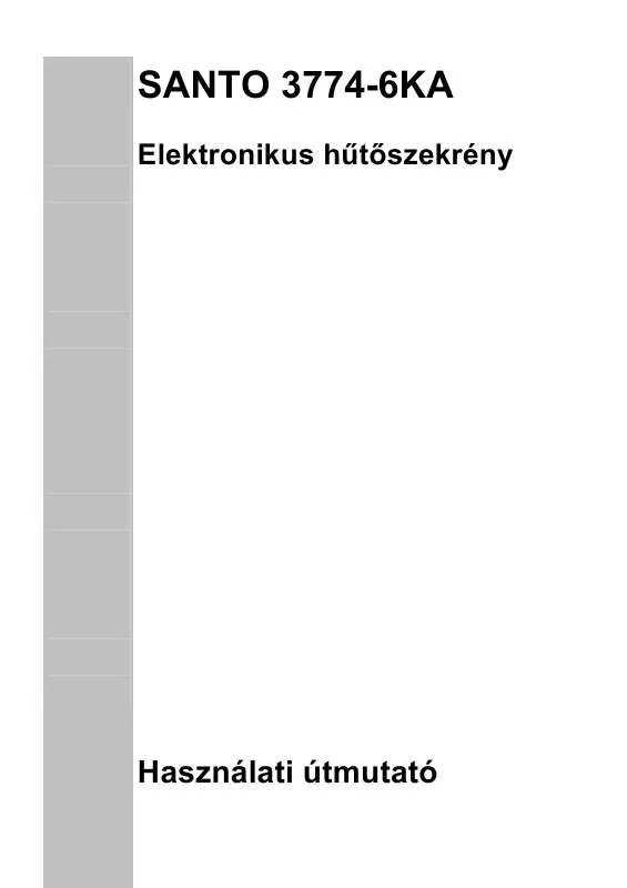 Mode d'emploi AEG-ELECTROLUX S3774KA6