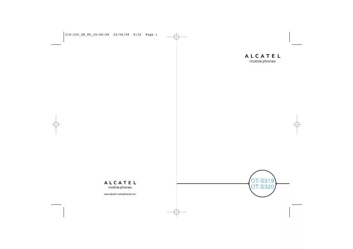 Mode d'emploi ALCATEL OT-S320