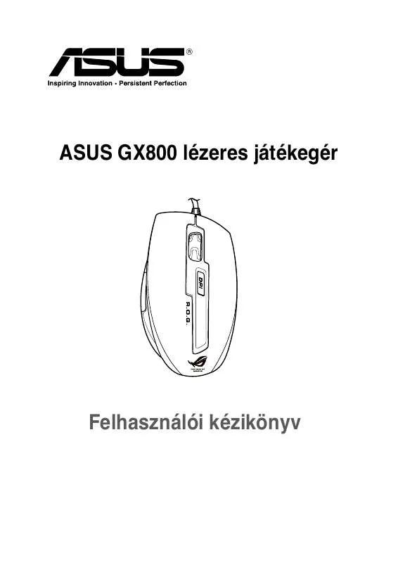 Mode d'emploi ASUS GX800