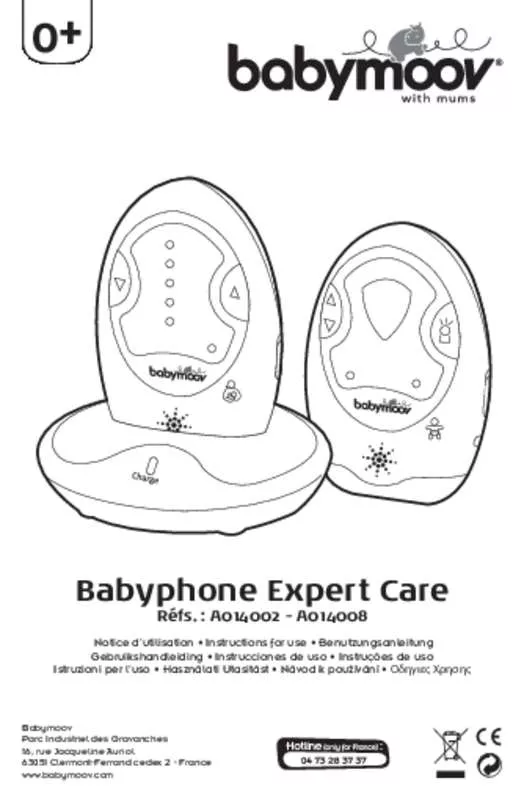 Mode d'emploi BABYMOOV BABYPHONE EXPERT CARE