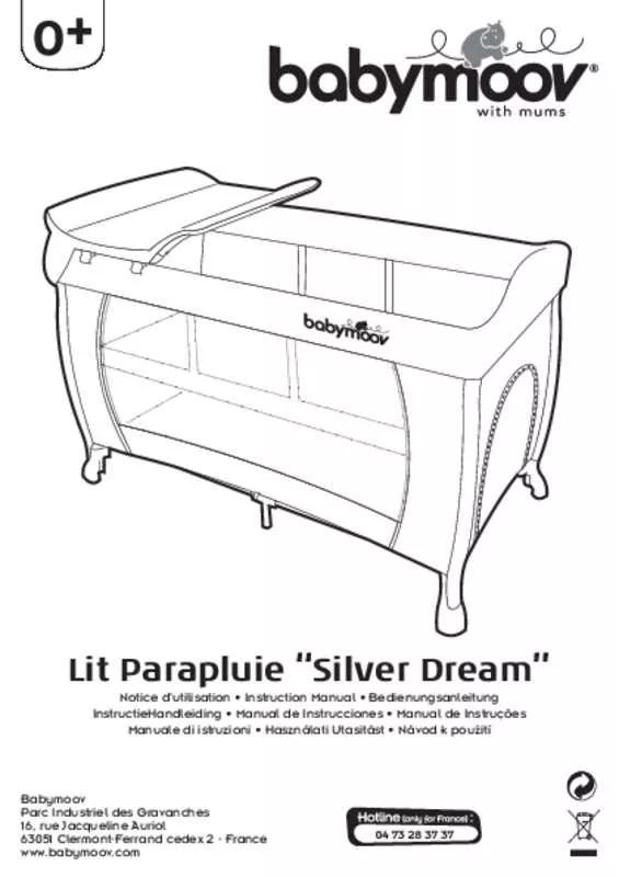 Mode d'emploi BABYMOOV LIT PARAPLUIE SILVER DREAM