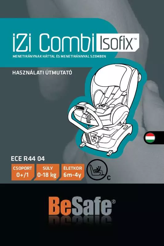 Mode d'emploi BESAFE IZI COMBI ISOFIX