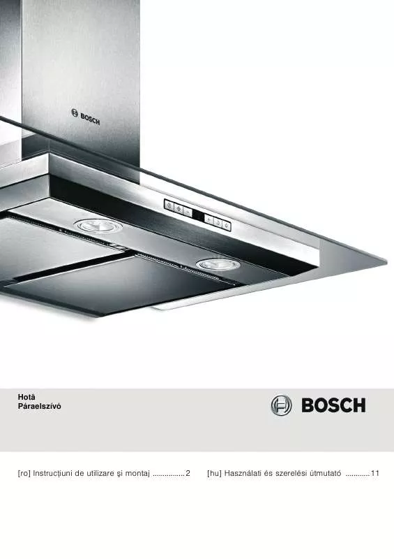 Mode d'emploi BOSCH DWB 09D651/01