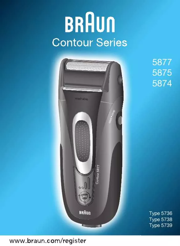 Mode d'emploi BRAUN CONTOUR