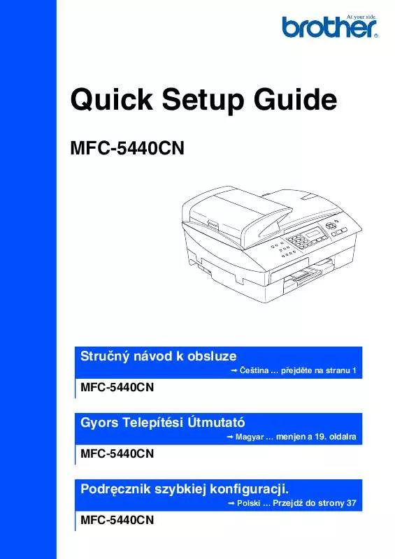 Mode d'emploi BROTHER MFC-5840CN