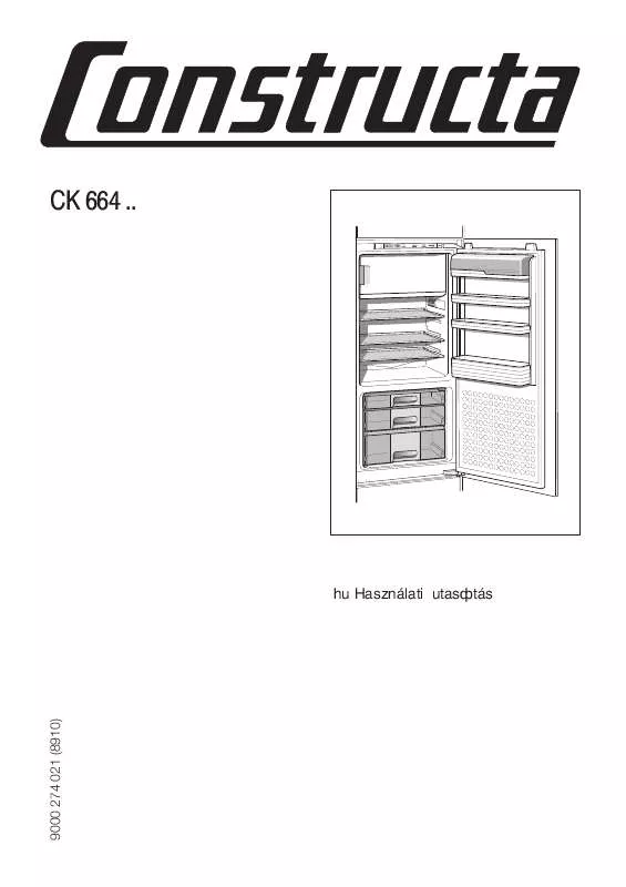 Mode d'emploi CONSTRUCTA CK66442