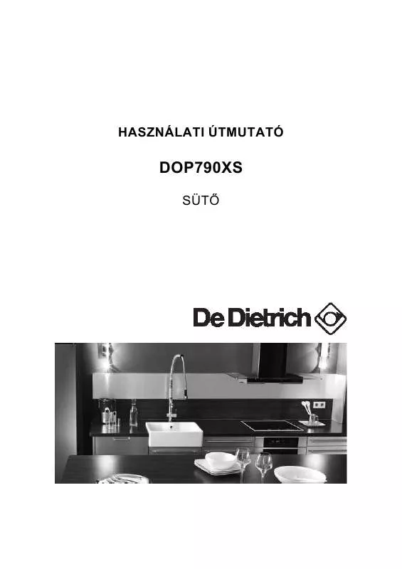 Mode d'emploi DE DIETRICH DOP790XS