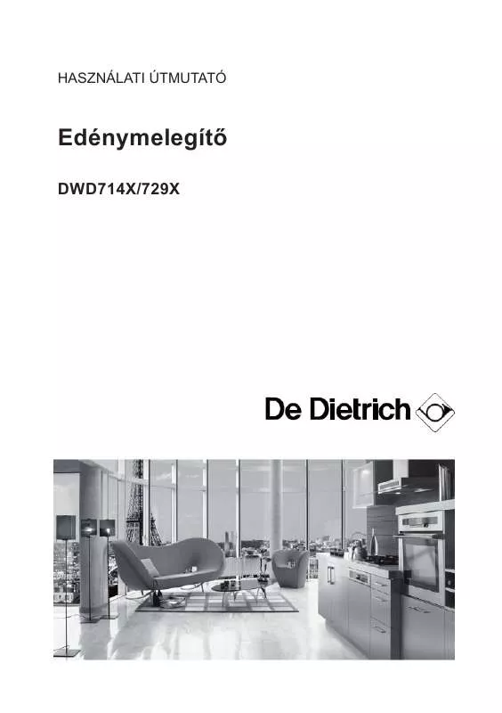 Mode d'emploi DE DIETRICH DWD714X