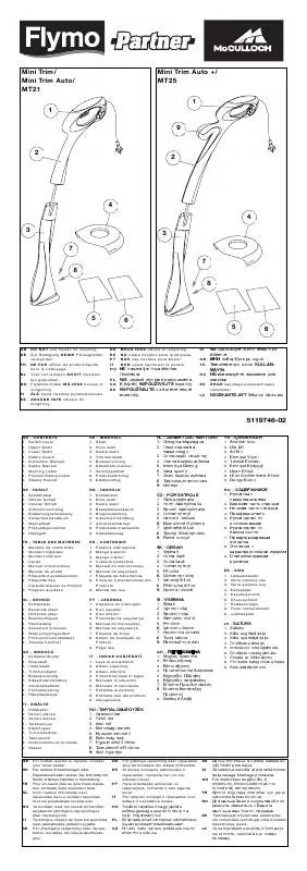 Mode d'emploi FLYMO MT21