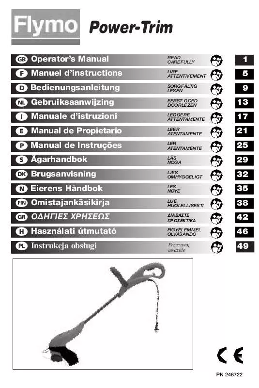 Mode d'emploi FLYMO POWER TRIM 700