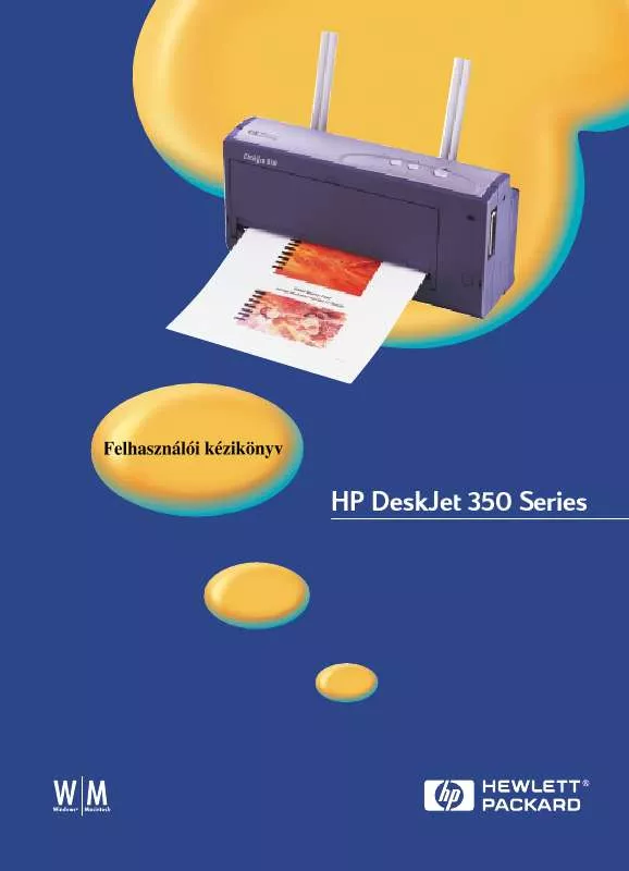 Mode d'emploi HP DESKJET 350C