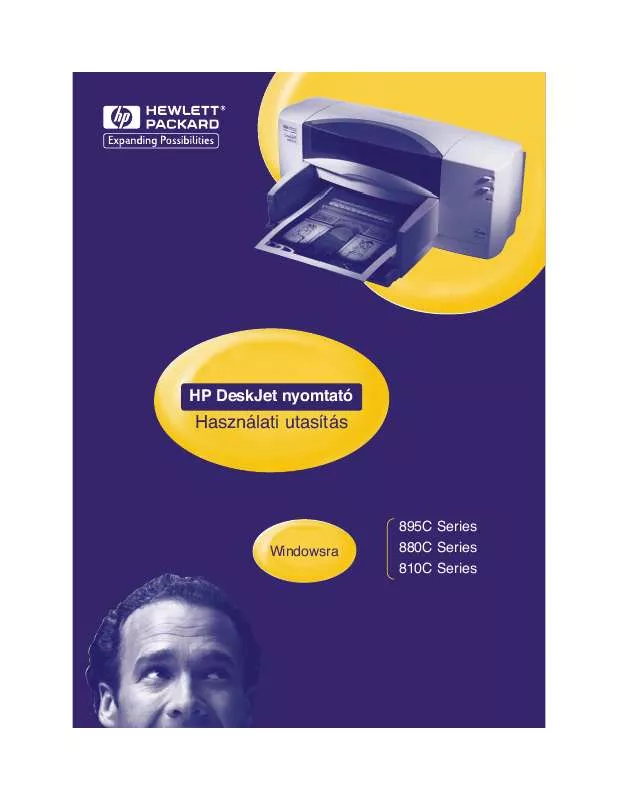 Mode d'emploi HP DESKJET 812C