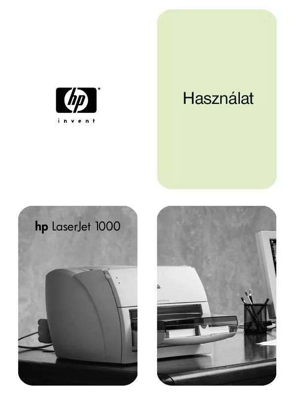 Mode d'emploi HP LASERJET 1000 PRINTER