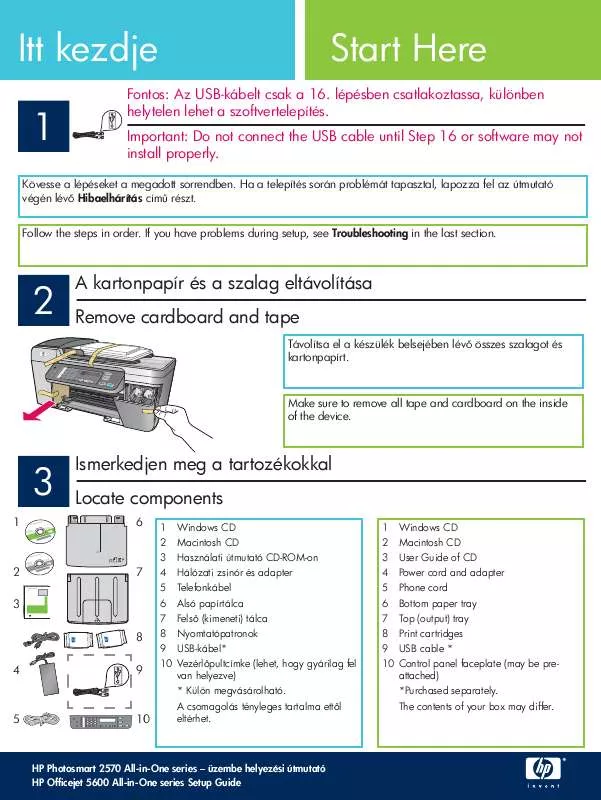 Mode d'emploi HP OFFICEJET 5600 ALL-IN-ONE