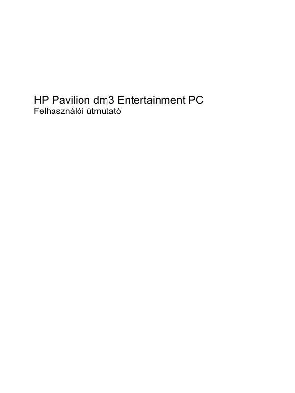 Mode d'emploi HP PAVILION DM3-1030SA