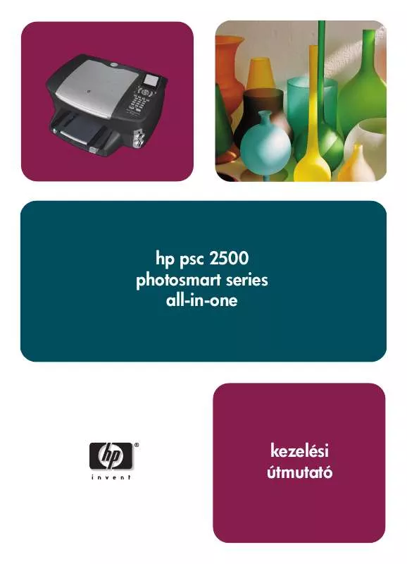 Mode d'emploi HP PSC 2500 PHOTOSMART ALL-IN-ONE