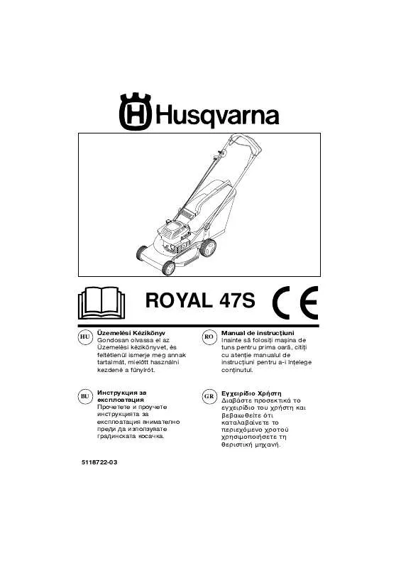 Mode d'emploi HUSQVARNA ROYAL 47 S