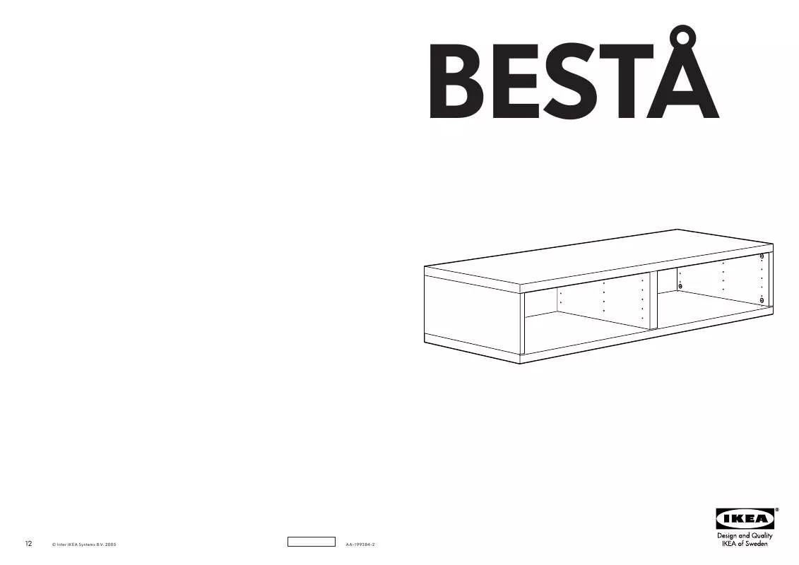 Mode d'emploi IKEA BESTÅ PAD