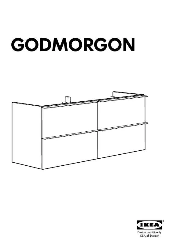 Mode d'emploi IKEA GODMORGON FALRA SZERELHETŐ ELEM,