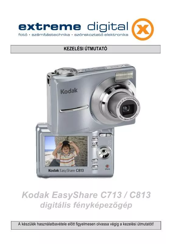 Mode d'emploi KODAK EASYSHARE C713