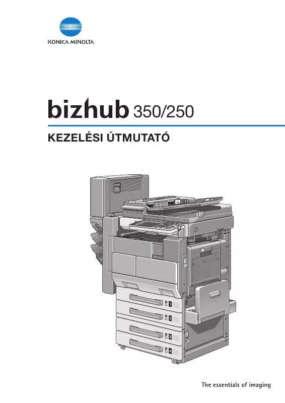 Mode d'emploi KONICA MINOLTA BIZHUB 250