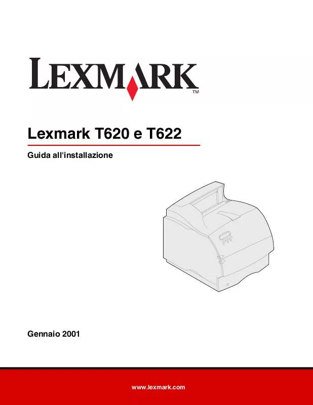 Mode d'emploi LEXMARK T622