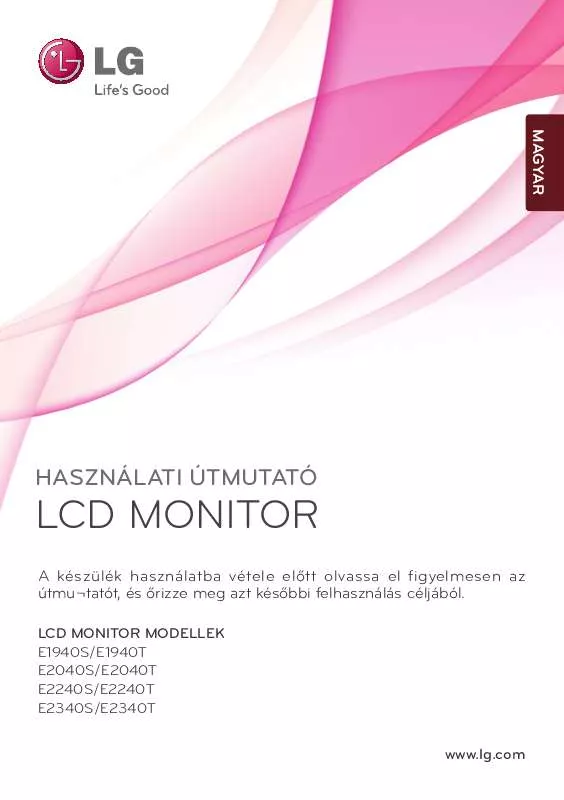 Mode d'emploi LG E2240S