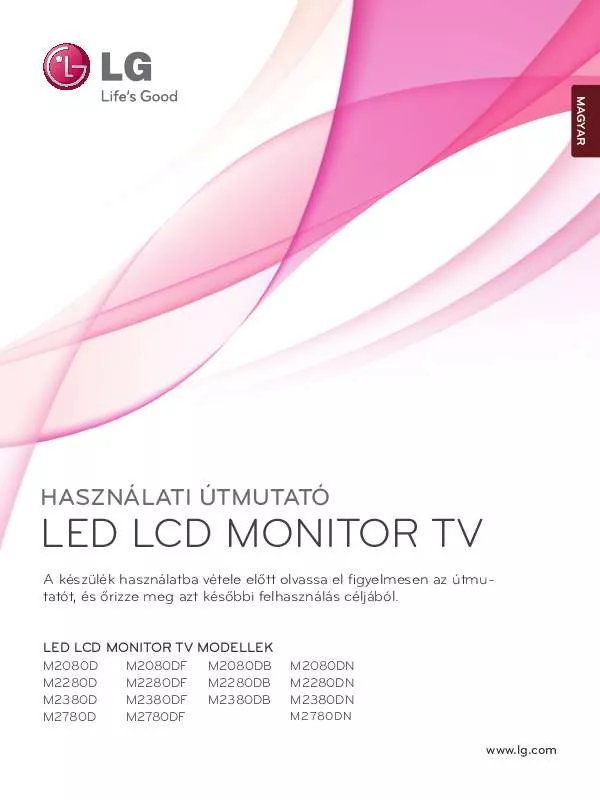 Mode d'emploi LG M2380DB