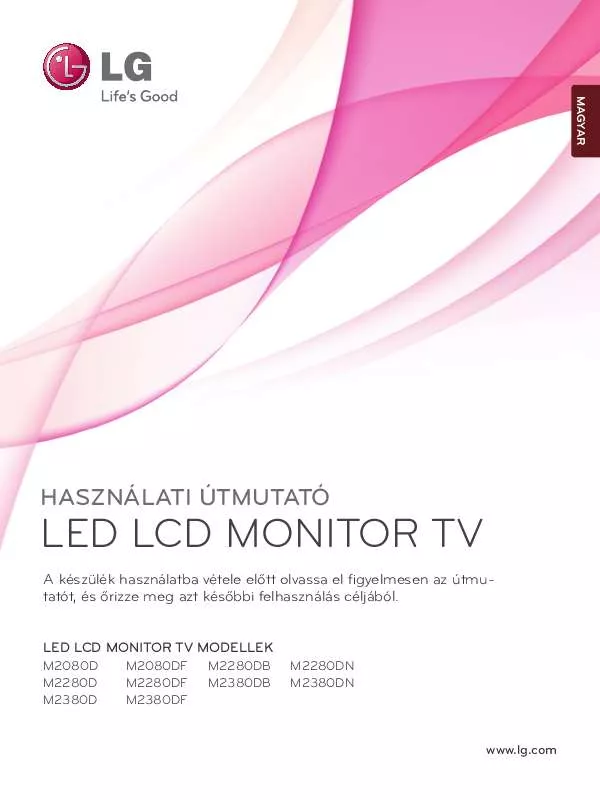 Mode d'emploi LG M2380DF