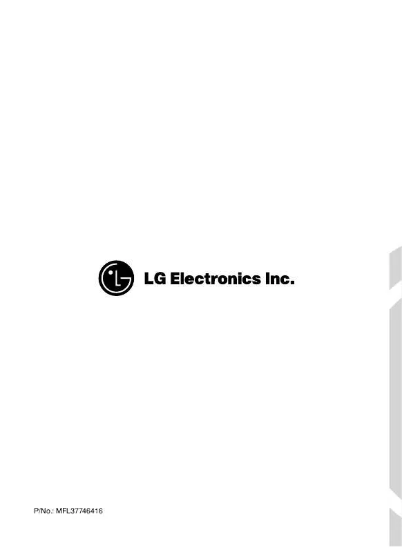 Mode d'emploi LG WD-10390 NDK