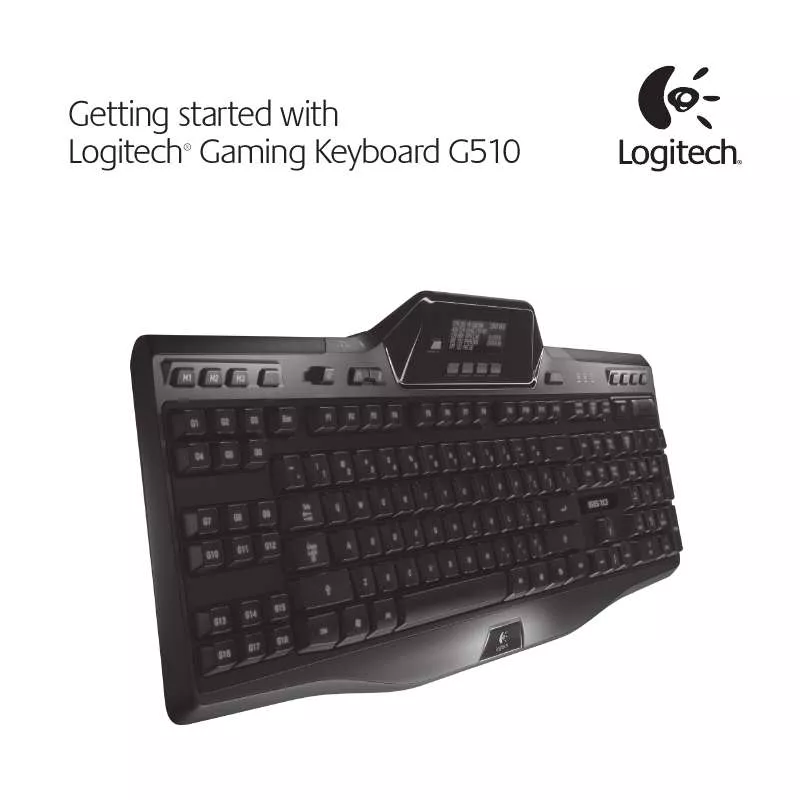 Mode d'emploi LOGITECH GAMING KEYBOARD G510