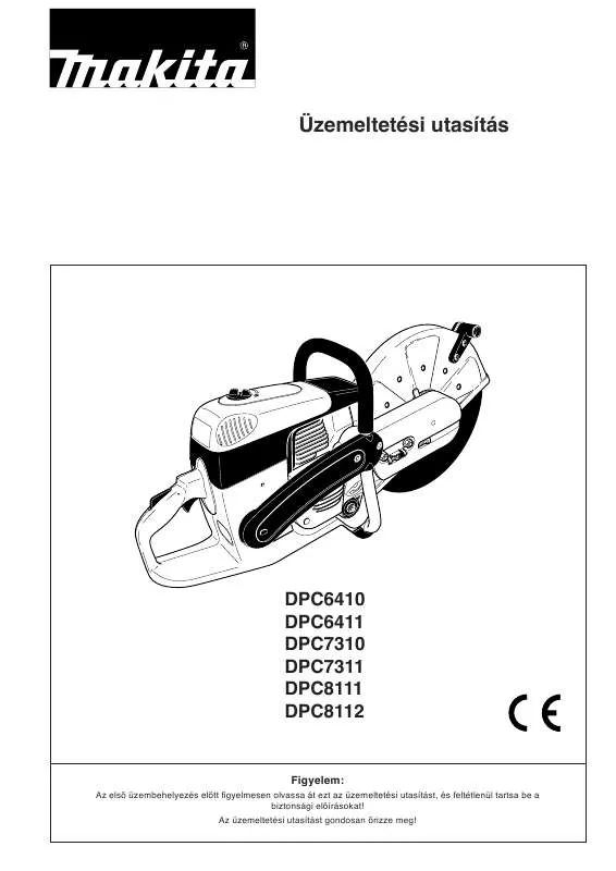 Mode d'emploi MAKITA DPC6410