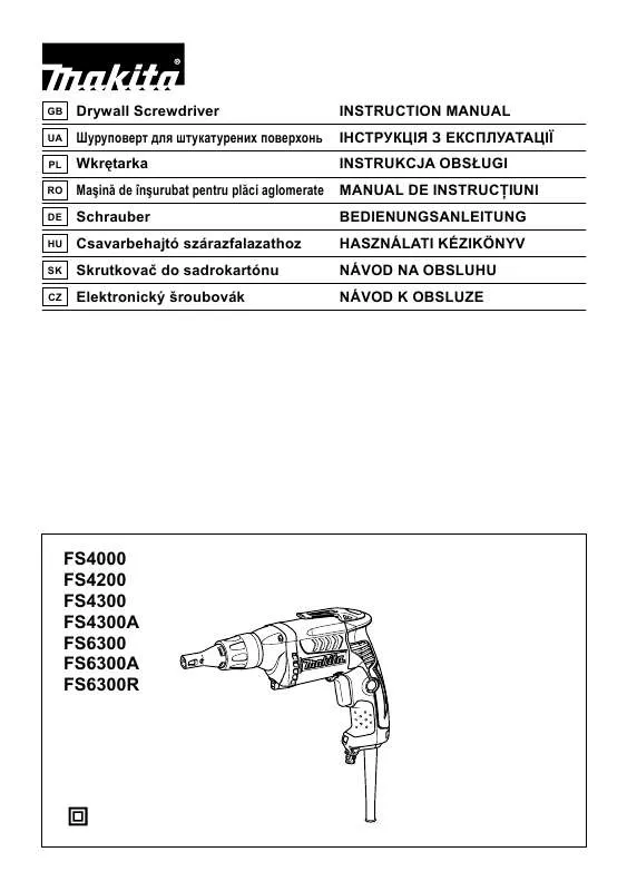 Mode d'emploi MAKITA FS4200