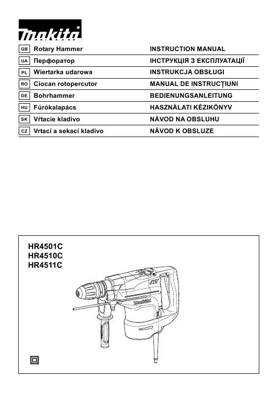 Mode d'emploi MAKITA HR4511C