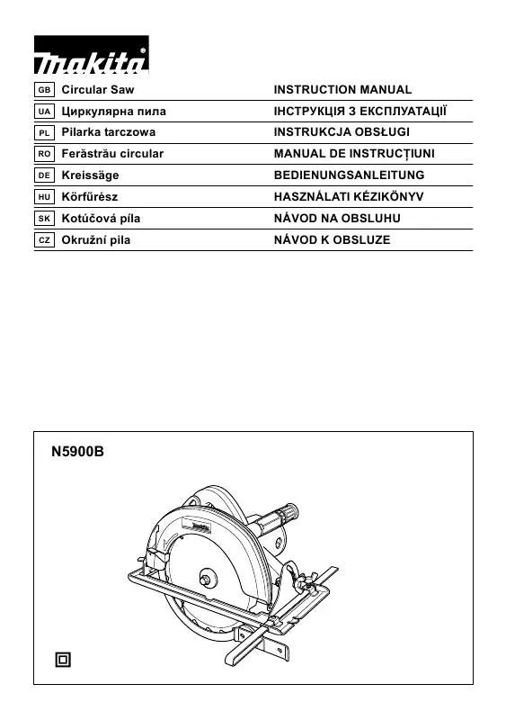 Mode d'emploi MAKITA N5900B