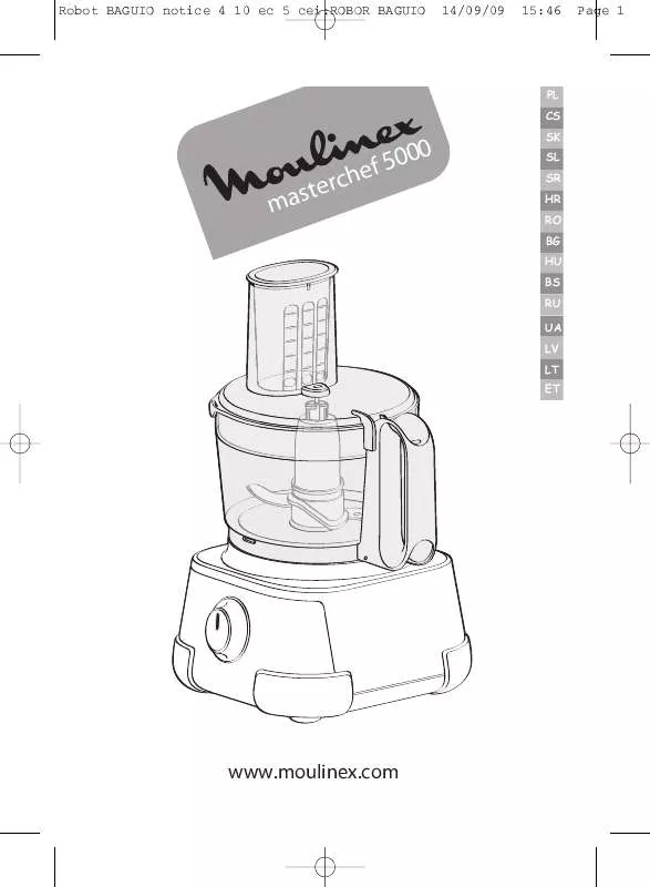 Mode d'emploi MOULINEX FP517