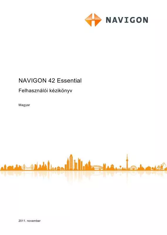 Mode d'emploi NAVIGON 42